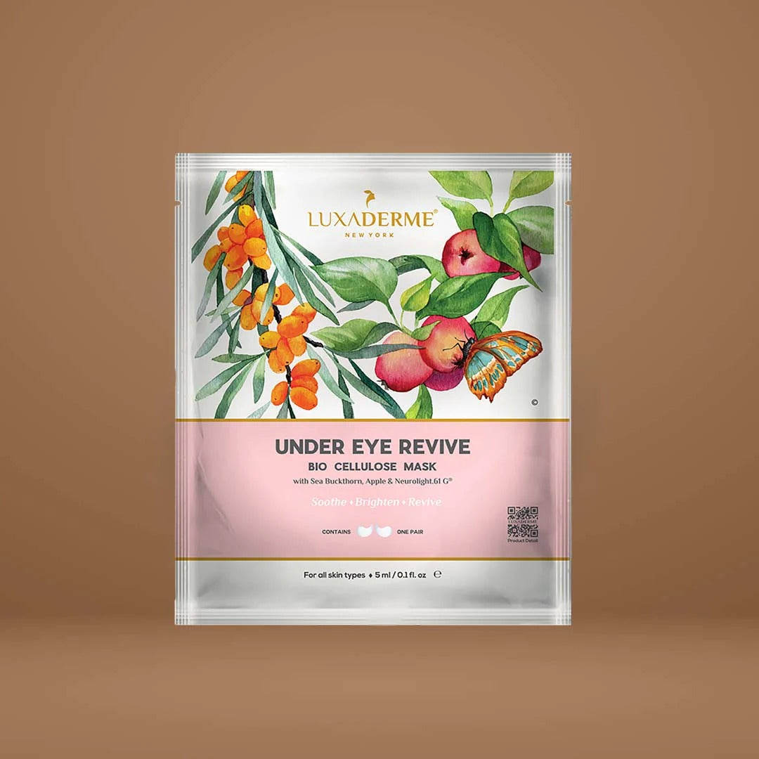 LuxaDerme Under Eye Revive Bio Cellulose Mask