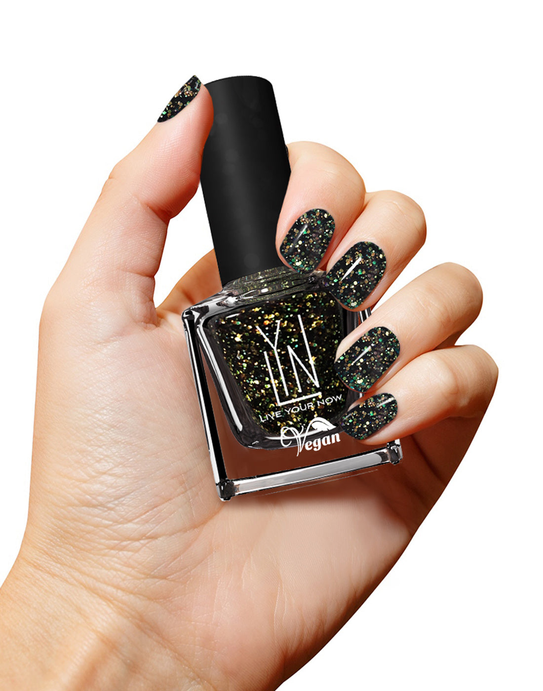 LYN Nail Lacquer - Black Gold