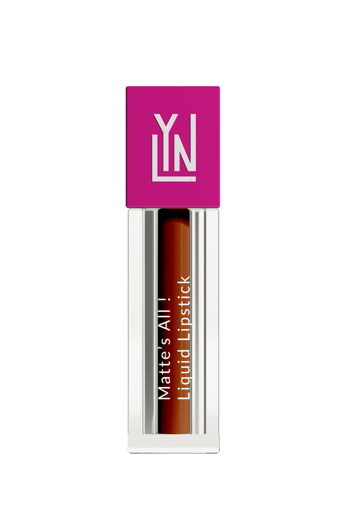 LYN Matte Liquid Lipstick-Brownie Point 1 ml