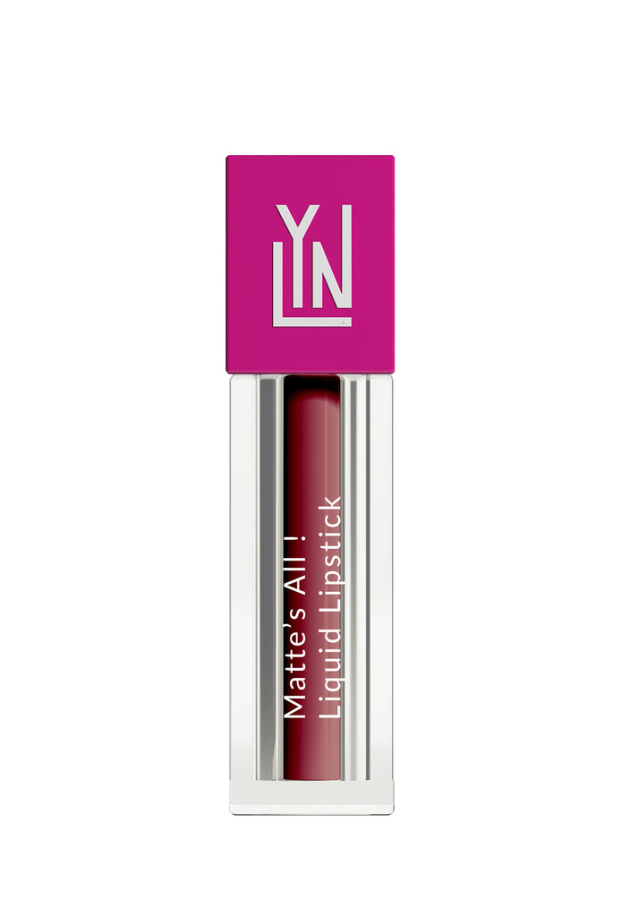 LYN Matte Liquid Lipstick-Good Mauve 1 ml
