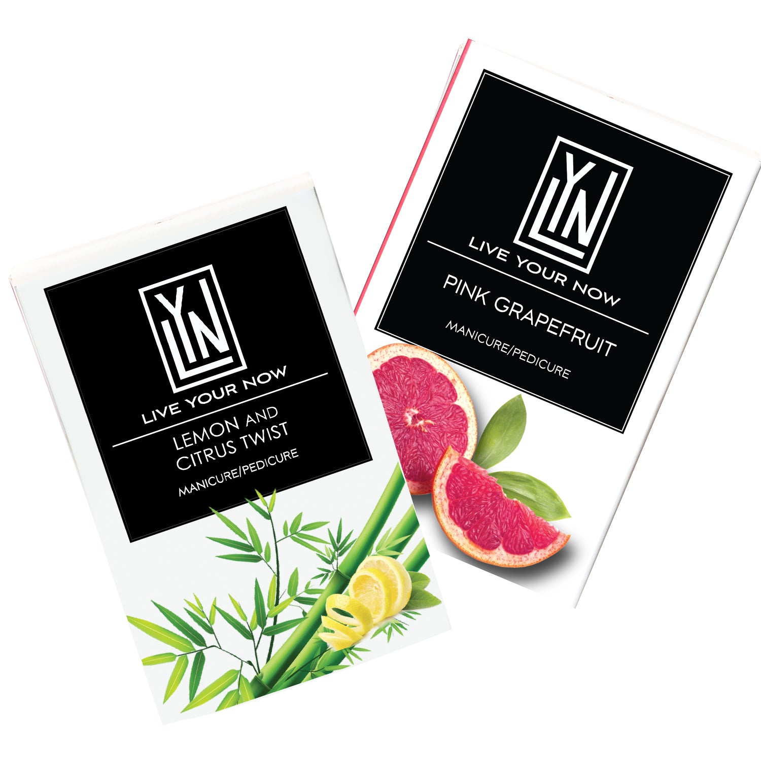 LYN Lemon & Citrus Twist and Pink Grapefruit Kit with 4 step process Combo