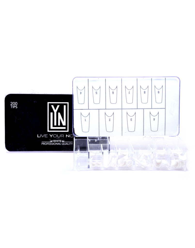 White Nail Tips (PACK OF 200)