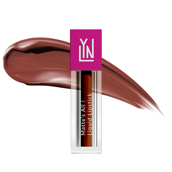 LYN Matte Liquid Lipstick (Coffee House) - Nude Energy & Brownie Point
